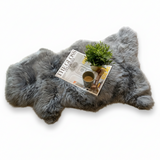 Irish Sheepskin Rug/Throw - Silver Grey