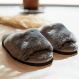 Dark Grey Classic Slide The Irish Woollen Workshop