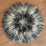 Irish Sheep Wool Pet Bed - Tip Black