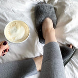 Dark Grey Classic Slide The Irish Woollen Workshop