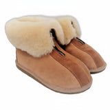 Medical Healthcare Sheepskin slippers with zip
