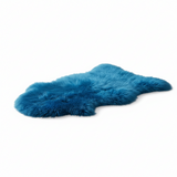 Irish Sheepskin Rug - Blue