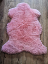 Irish Sheepskin Rug - Peach The Irish Woollen Workshop