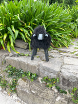 Small Woollen Sheep Figurine - Black The Irish Woollen Workshop