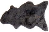 Sheepskin Rug/Throw - Bog Oak Theirishwoollenworkshop.com