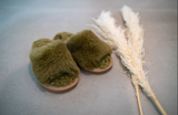 Olive Classic Slide The Irish Woollen Workshop