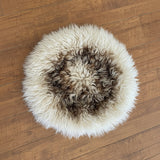 Irish Sheep Wool Pet Bed - Tip Black The Irish Woollen Workshop