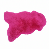 Hot Pink Sheepskin Rug