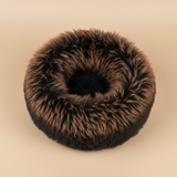 Irish Sheep Wool Pet Bed - Black