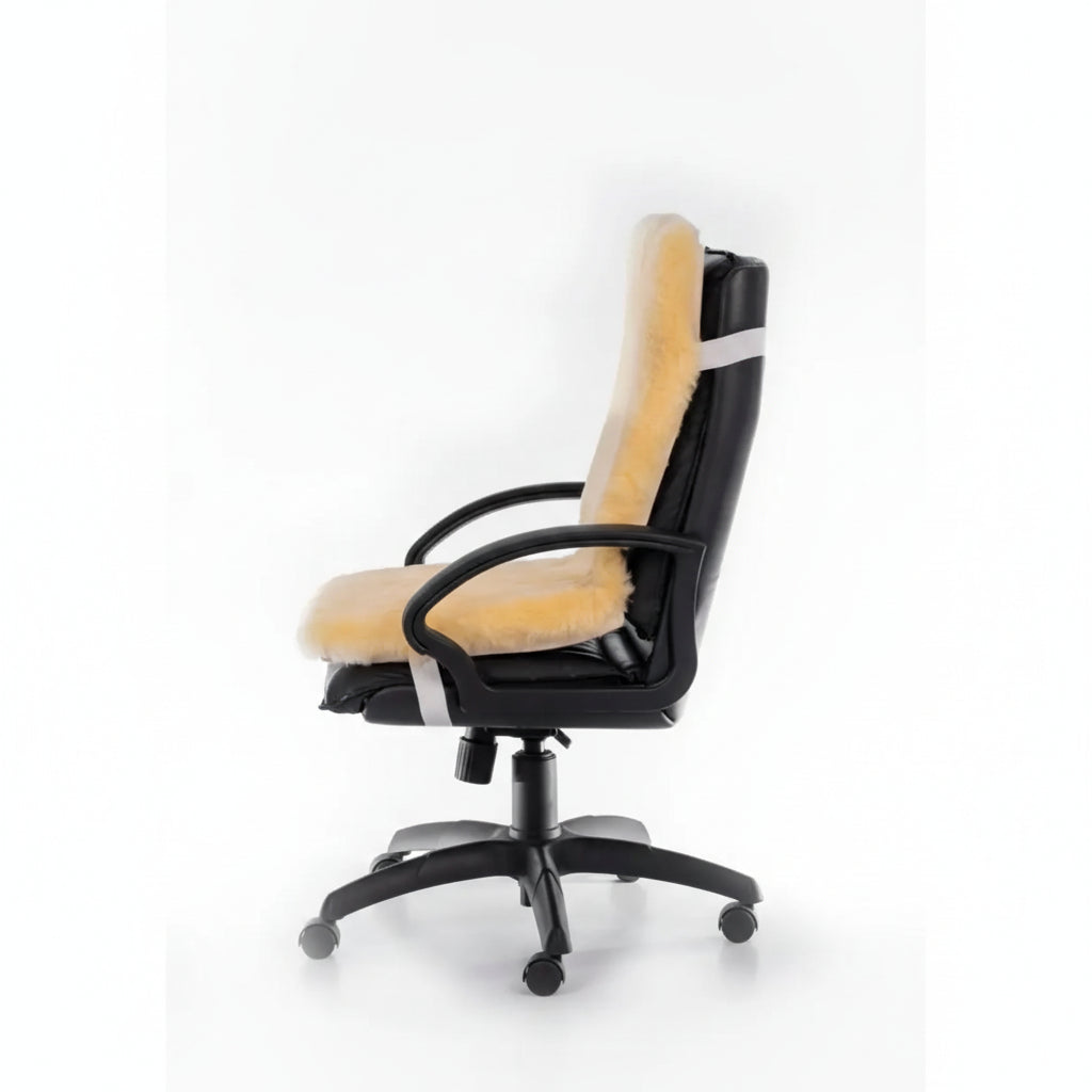 Healthcare Sheepskin Seat Cover Theirishwoollenworkshop.com