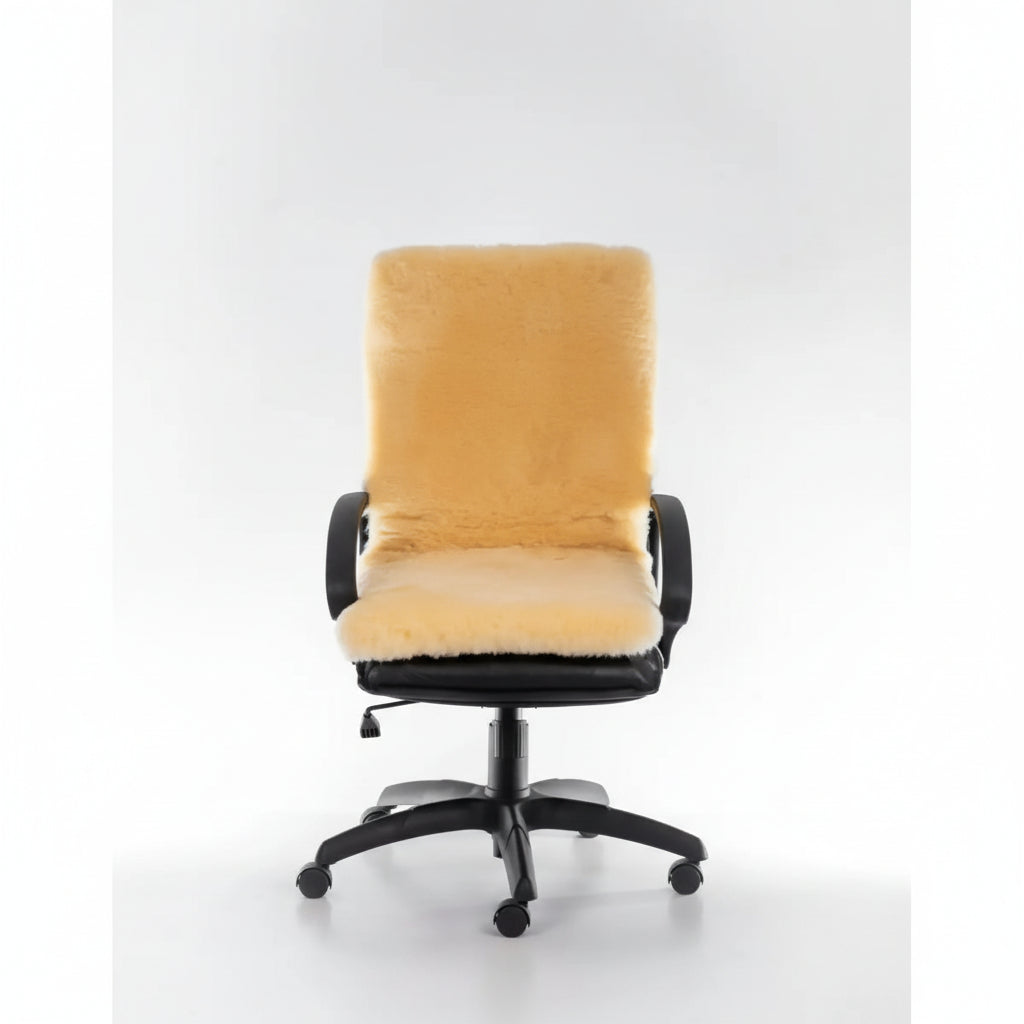 Healthcare Sheepskin Seat Cover Theirishwoollenworkshop.com
