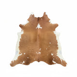 The Irish Woollen Workshop - Cowhide Rug Light Brown Mix 