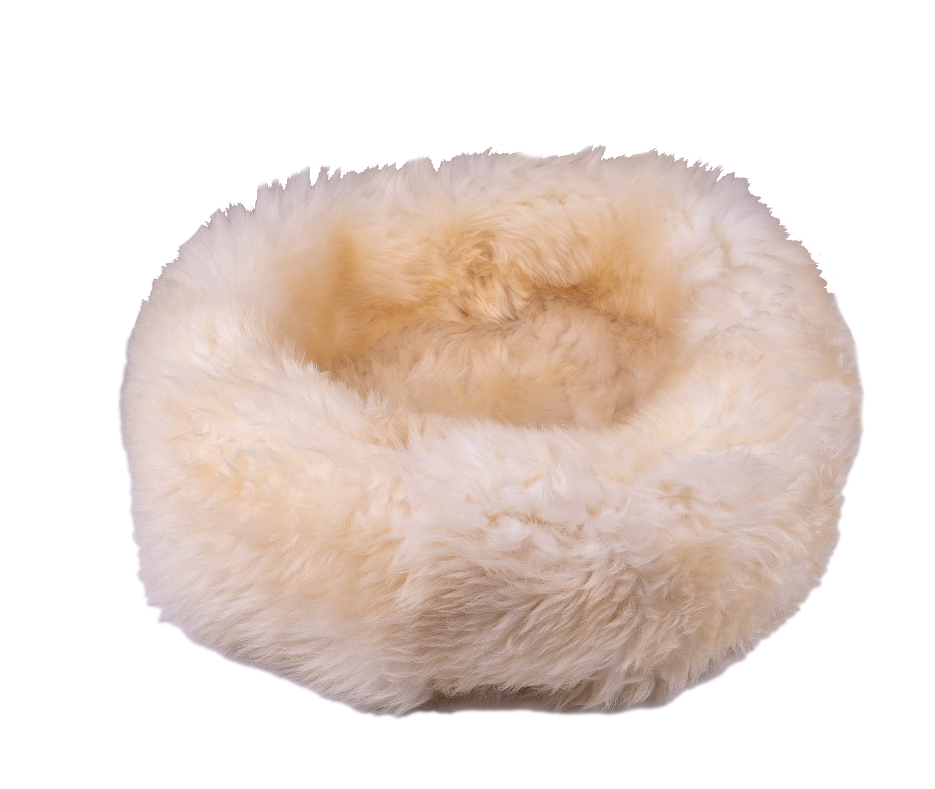 Shearling sales dog bed