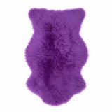 Sheepskin Rug Purple