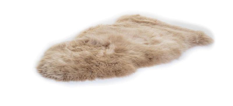 Sheepskin rug Taupe