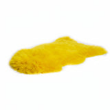 Irish Sheepskin Rug - Yellow The Irish Woollen Workshop